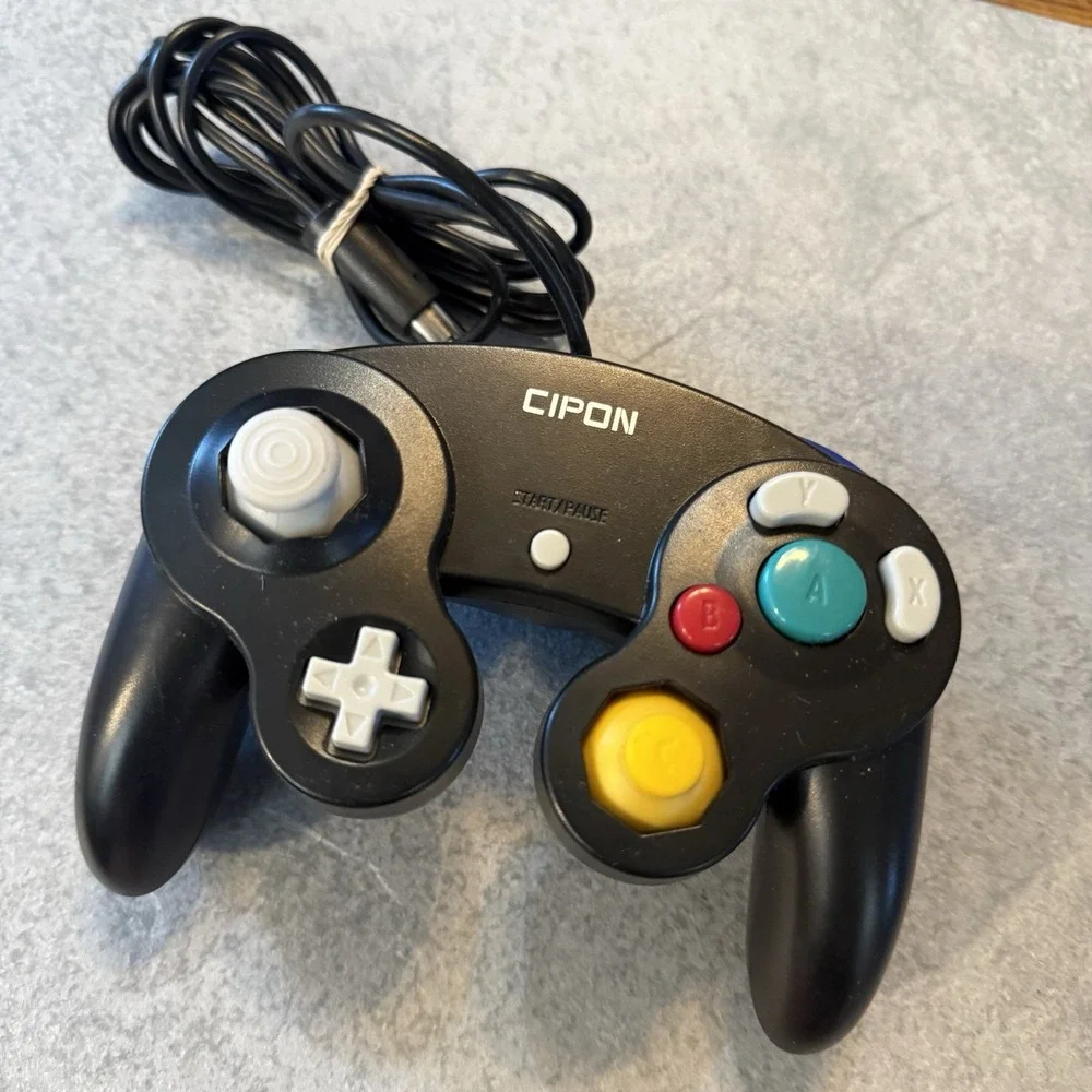 CIPON GameCube Controller Nintendo GameCube Black, Wired